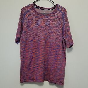 Nike Men's Dri Fit Running Tshirt Size XXL Red Orange Blue Green